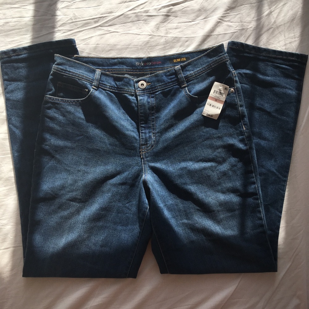 Style & Co Denim Slim Leg Jeans